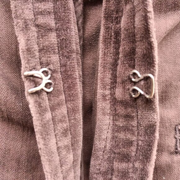 100% Cotton Denim Brown Fitted Jacket - Express - Women’s XS - Picture 7 of 12